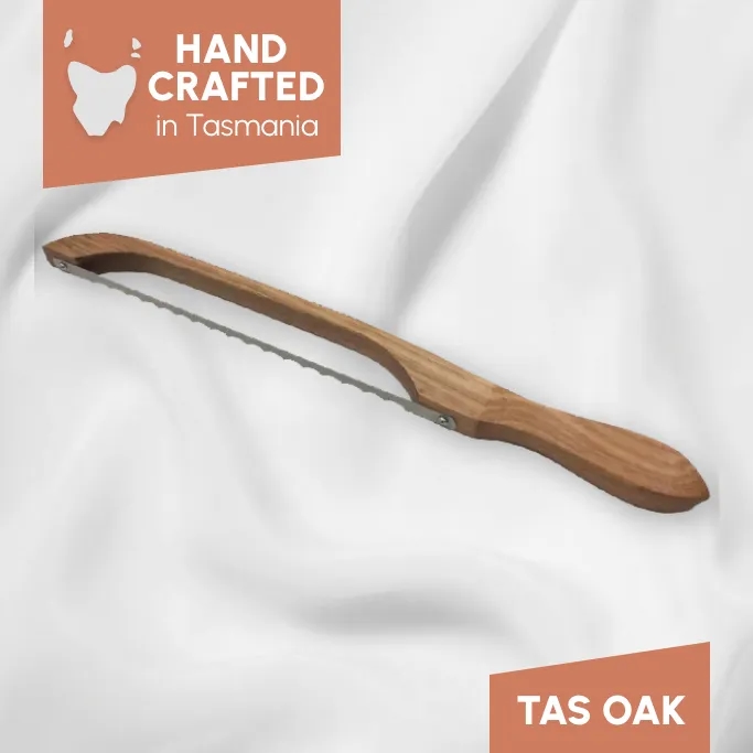 Fiddle Bow Bread Knife (Right Handed)