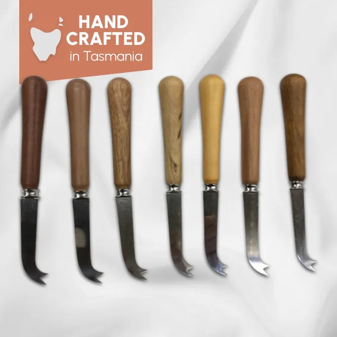 Tasmanian Timber Cheese Knives