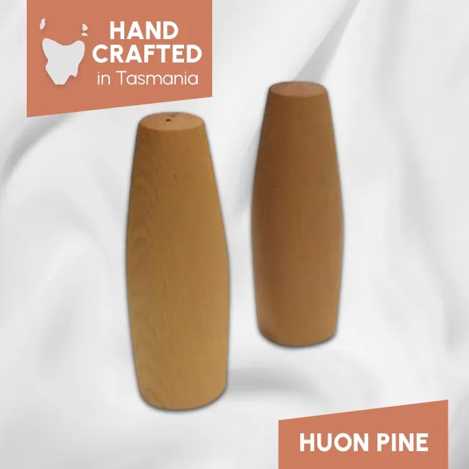 Tasmanian Timber Salt and Pepper Shakers